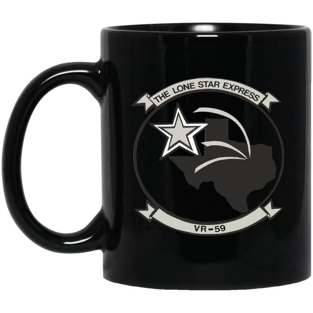 VR 59 2 Black Mug - 11oz