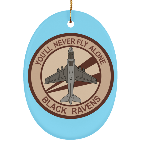 VAQ 135 2 Ornament - Oval