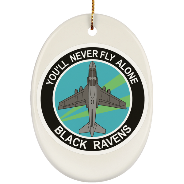 VAQ 135 3 Ornament - Oval