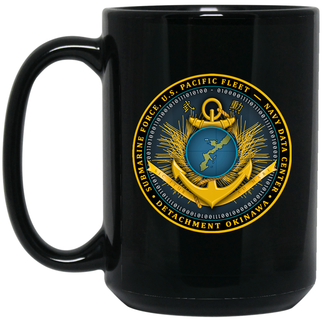 CSP NDC 1 Black Mug - 15oz