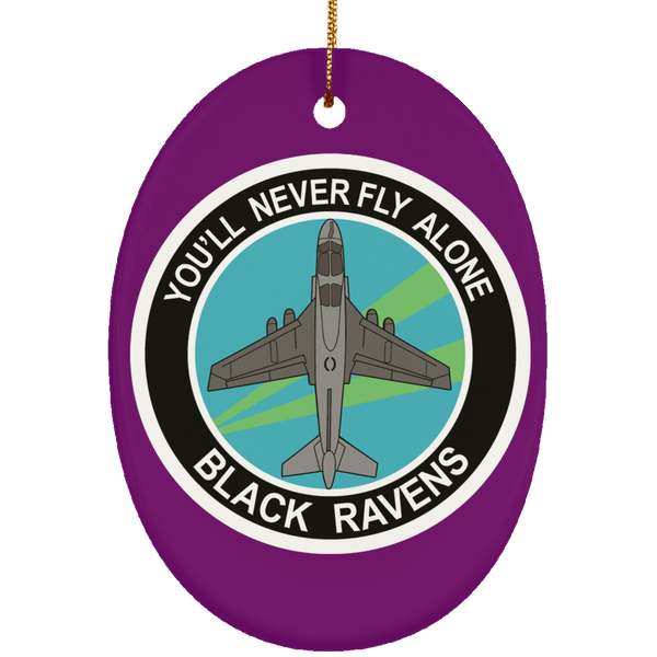 VAQ 135 3 Ornament - Oval