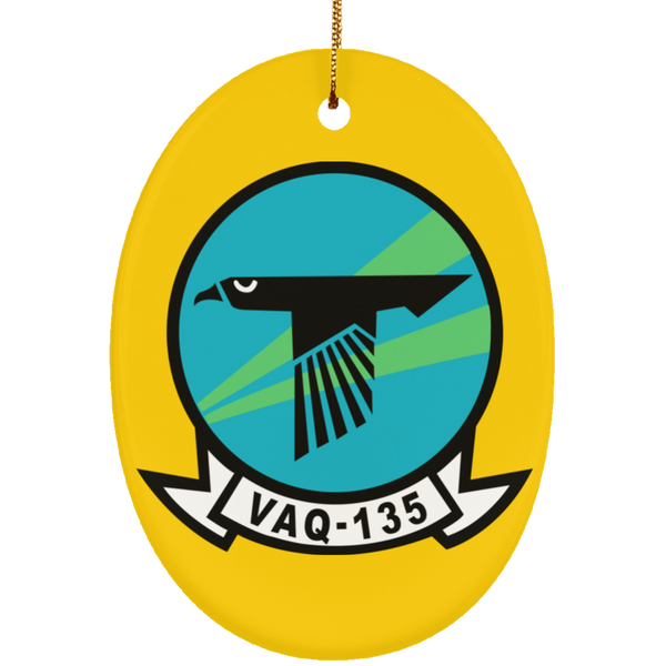 VAQ 135 1 Ornament - Oval