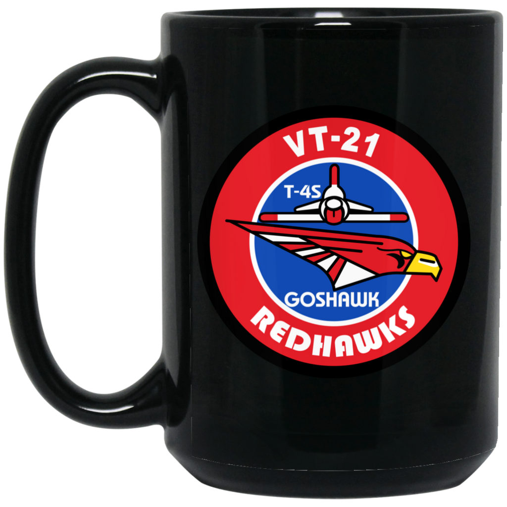 VT 21 8 Black Mug - 15oz