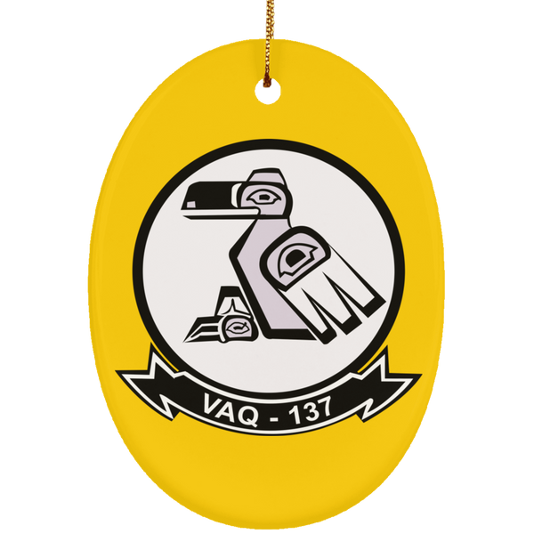 VAQ 137 1 Ornament - Oval