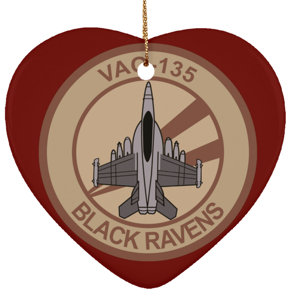 VAQ 135 6 Ornament - Heart