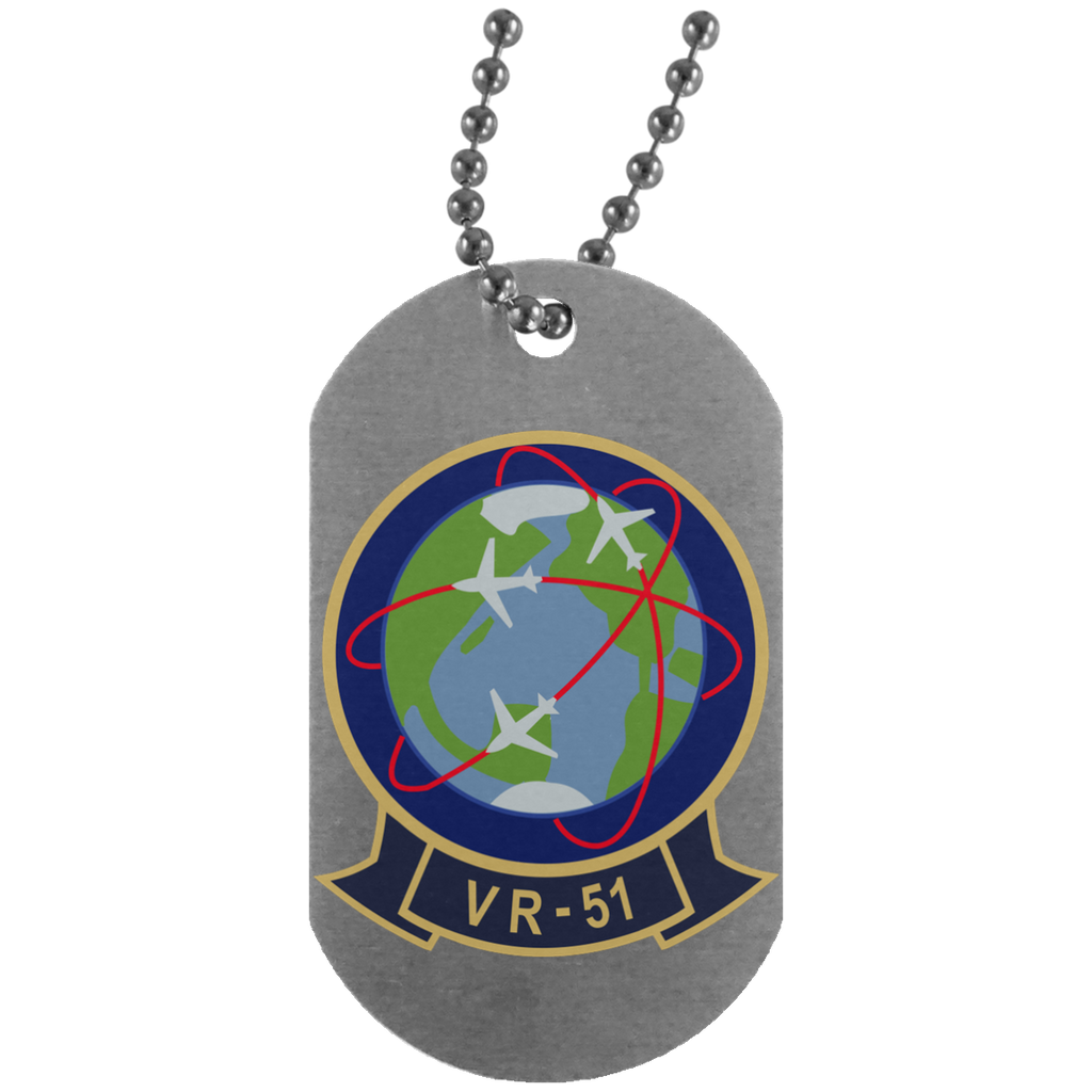 VR 51 1 Silver Dog Tag