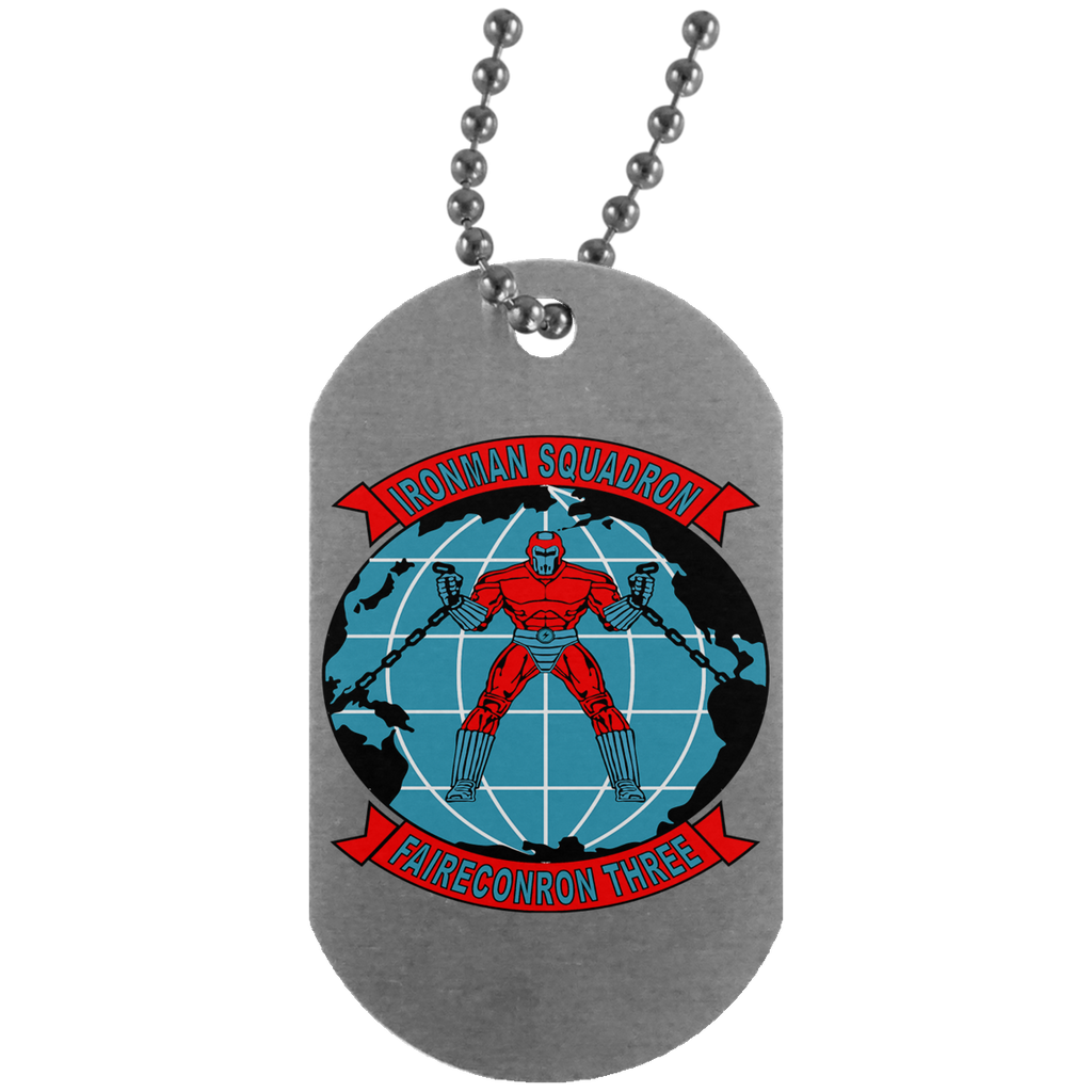 VQ 03 1 Dog Tag - Silver
