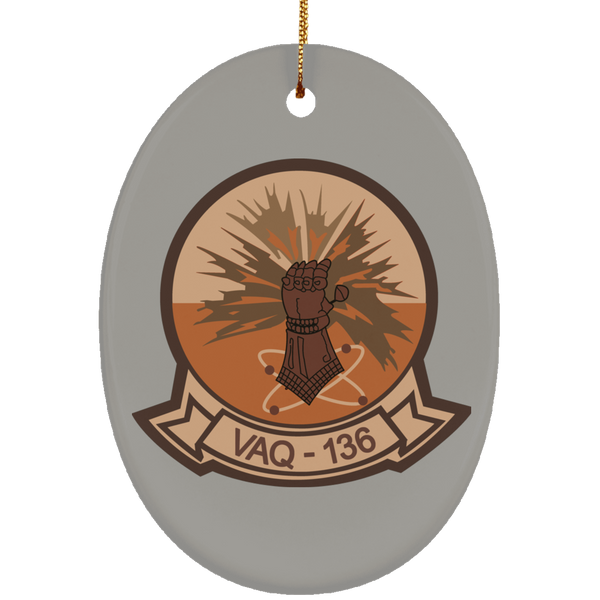 VAQ 136 2 Ornament - Oval