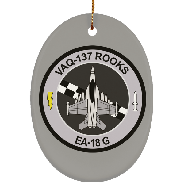 VAQ 137 5 Ornament - Oval