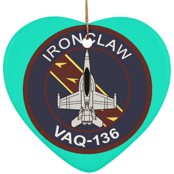 VAQ 136 5 Ornament - Heart