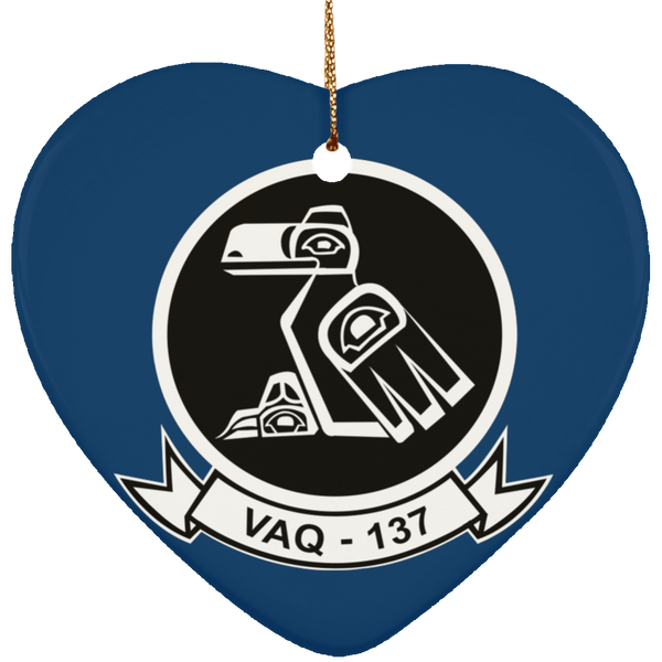 VAQ 137 3 Ornament - Heart