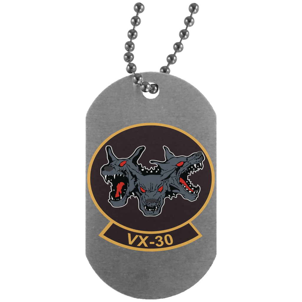 VX 30 Dog Tag - Silver