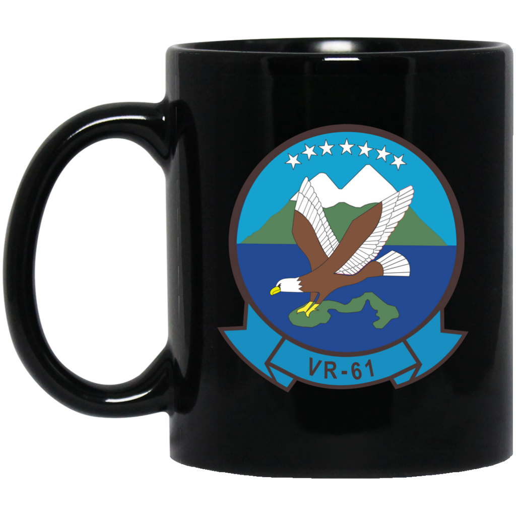 VR 61 Black Mug - 11oz
