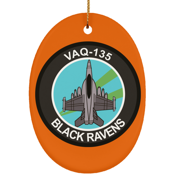 VAQ 135 5 Ornament - Oval