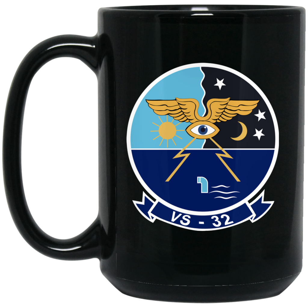 VS 32 1 Black Mug - 15oz