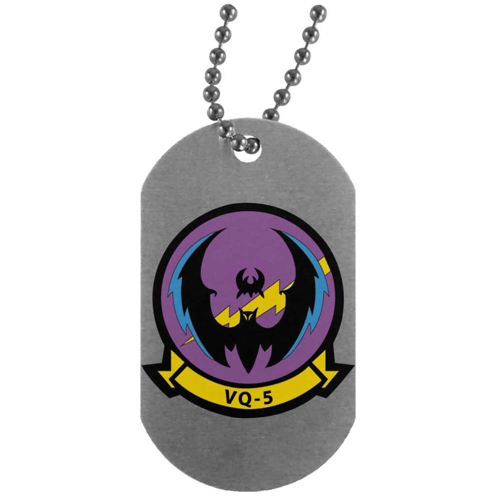 VQ 05 1 Dog Tag - Silver