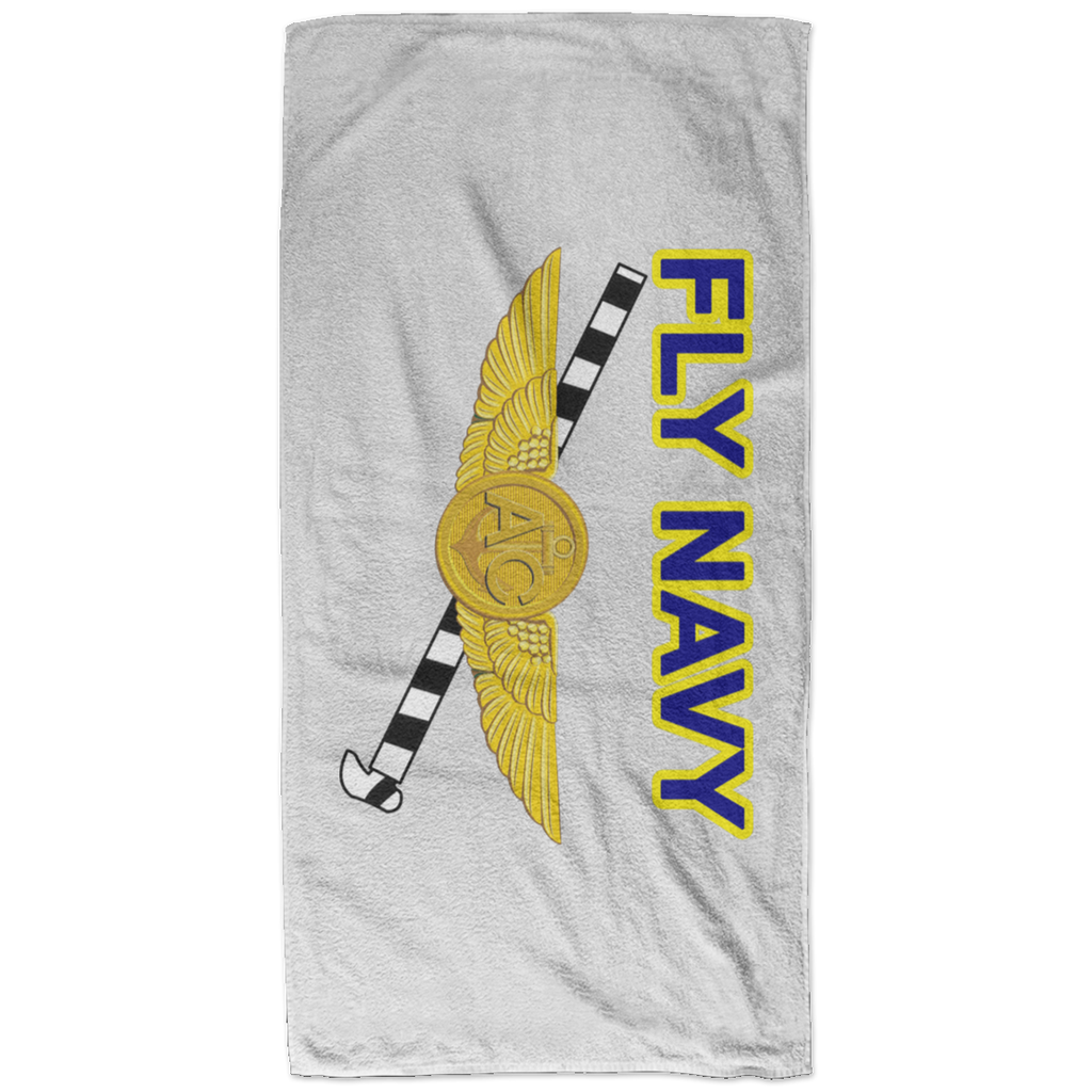 Fly Navy Tailhook 2 Bath Towel - 32x64