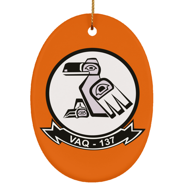 VAQ 137 1 Ornament - Oval