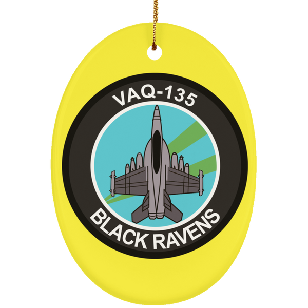 VAQ 135 5 Ornament - Oval