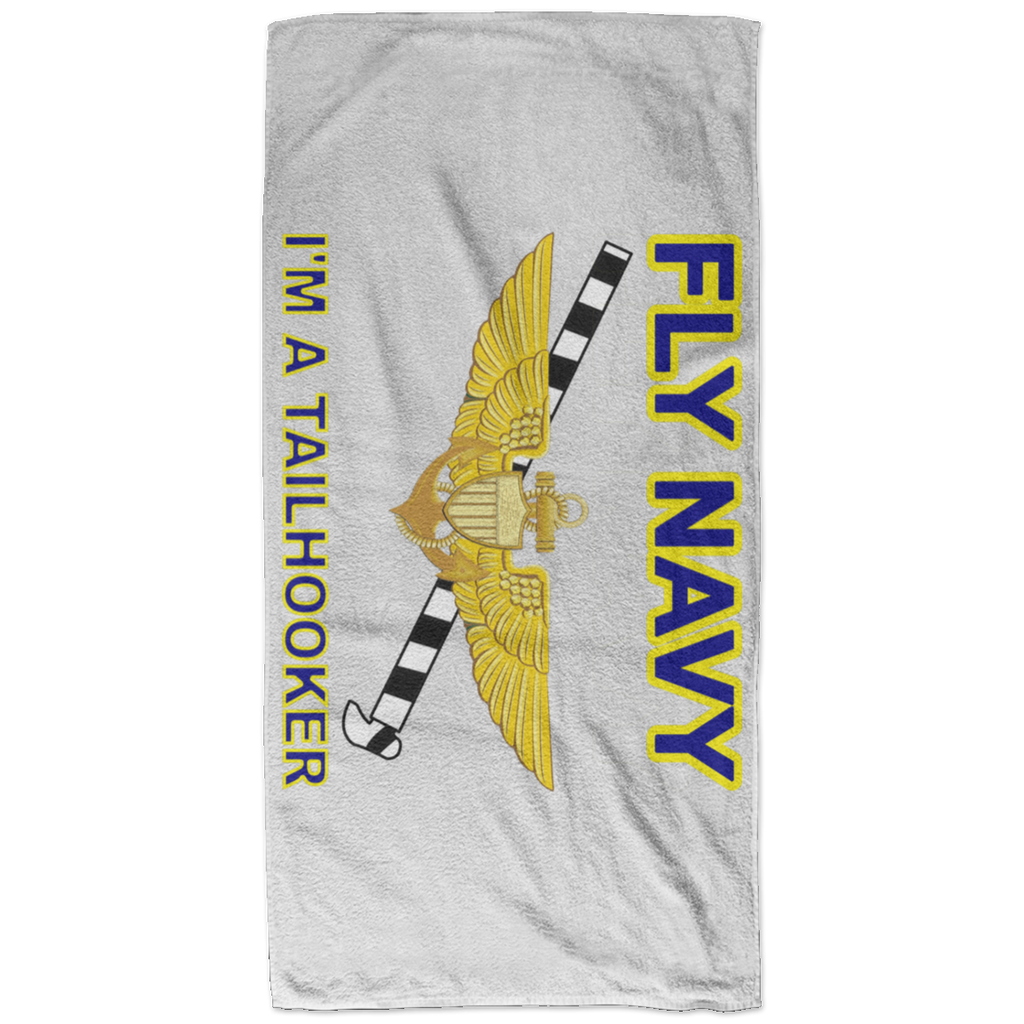 Fly Navy Tailhooker 1 Bath Towel - 32x64
