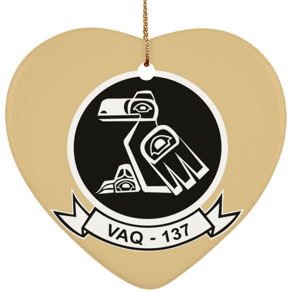 VAQ 137 3 Ornament - Heart