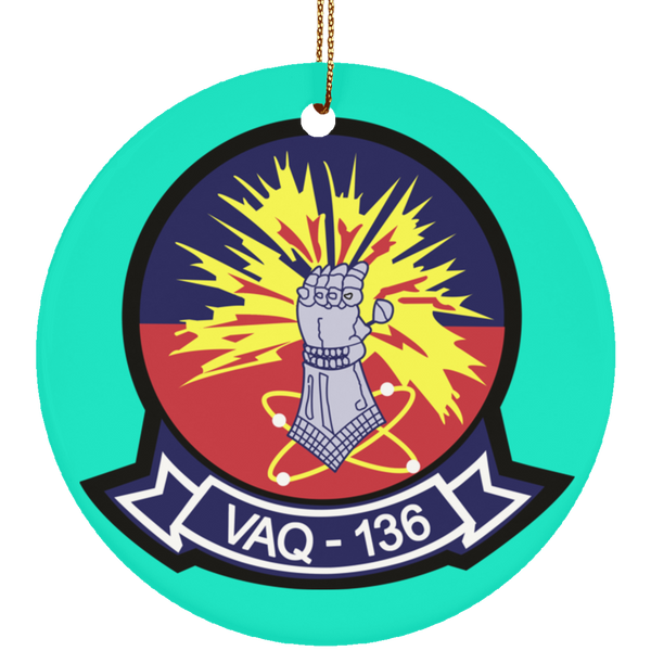 VAQ 136 4 Ornament - Circle