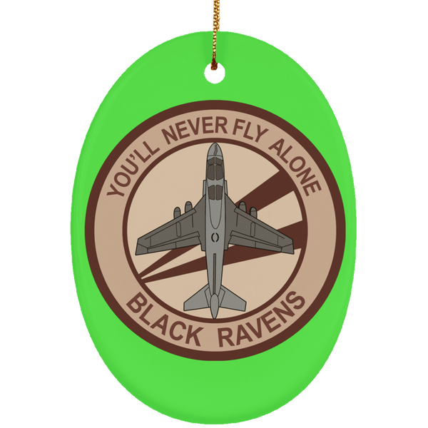 VAQ 135 2 Ornament - Oval