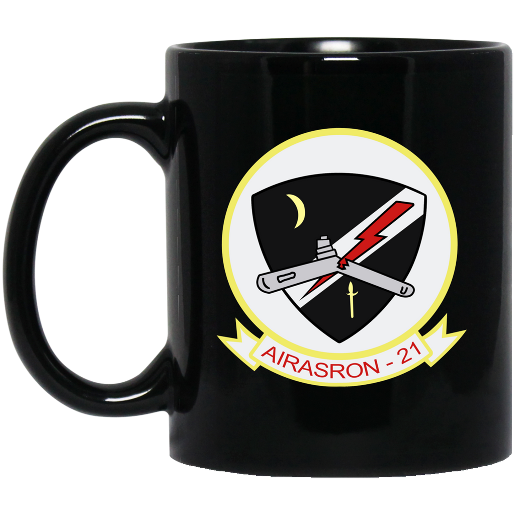 VS 21 3 Black Mug - 11oz