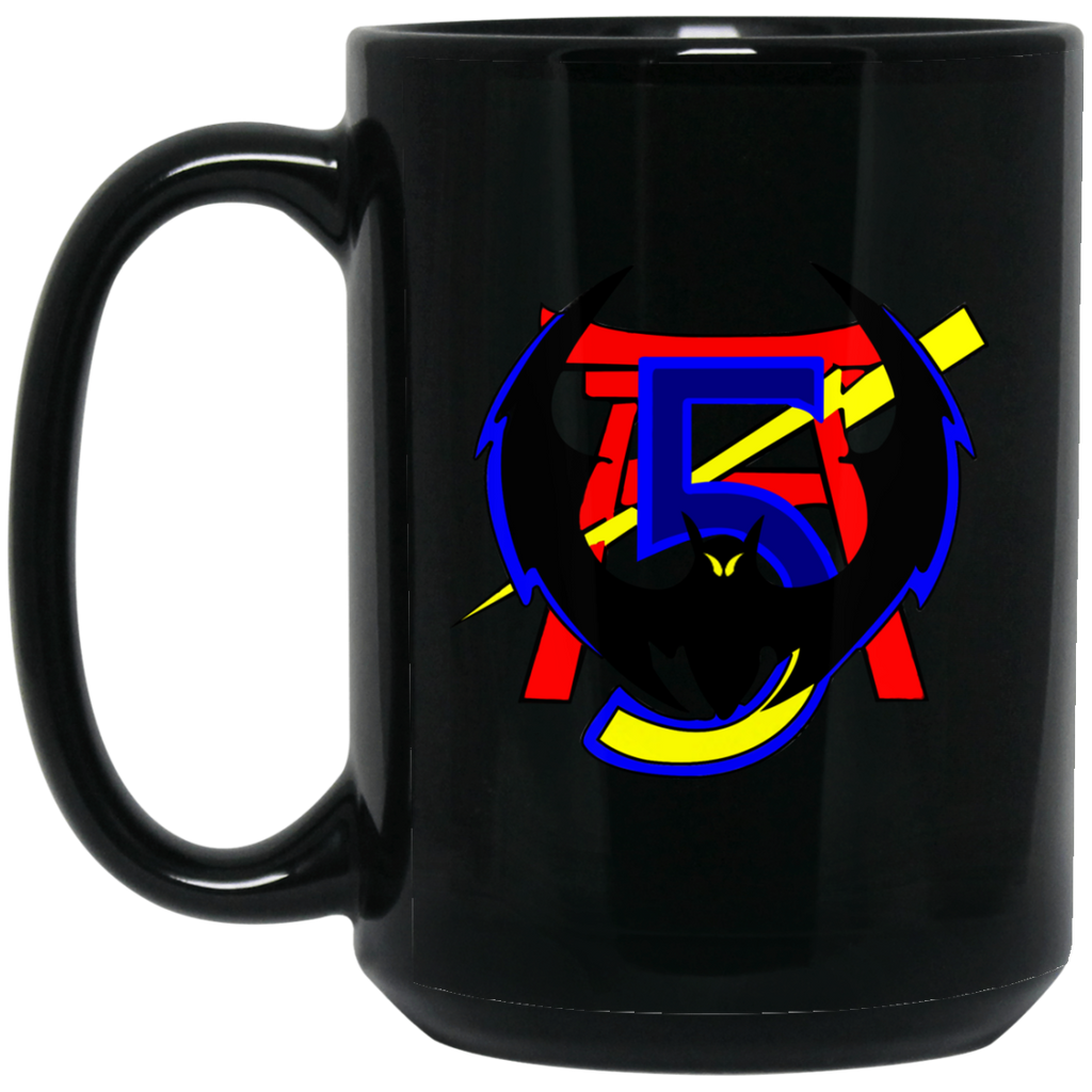 VQ 05 2 Black Mug - 15oz