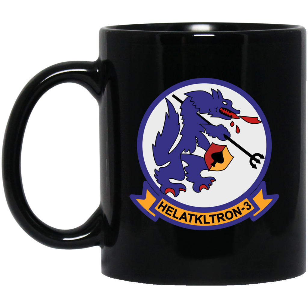 HAL 03 1 Black Mug - 11oz
