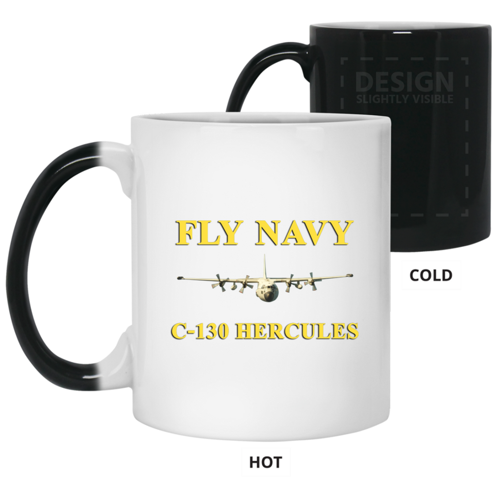 Fly Navy C-130 3 Color Changing Mug - 11oz