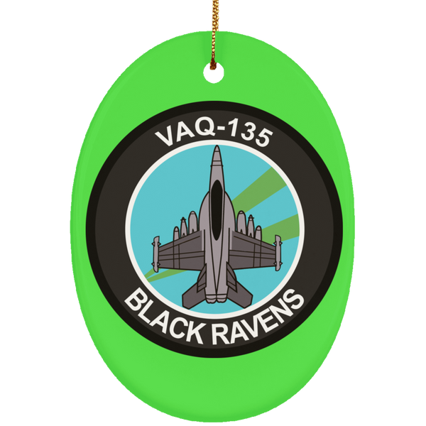 VAQ 135 5 Ornament - Oval