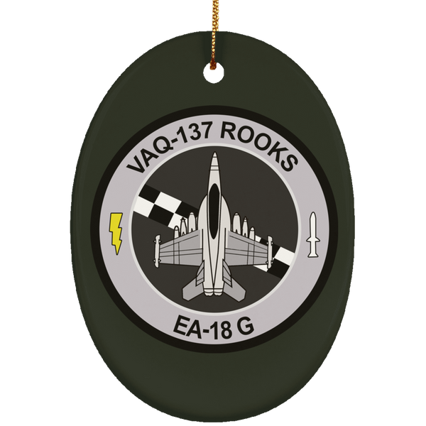 VAQ 137 5 Ornament - Oval