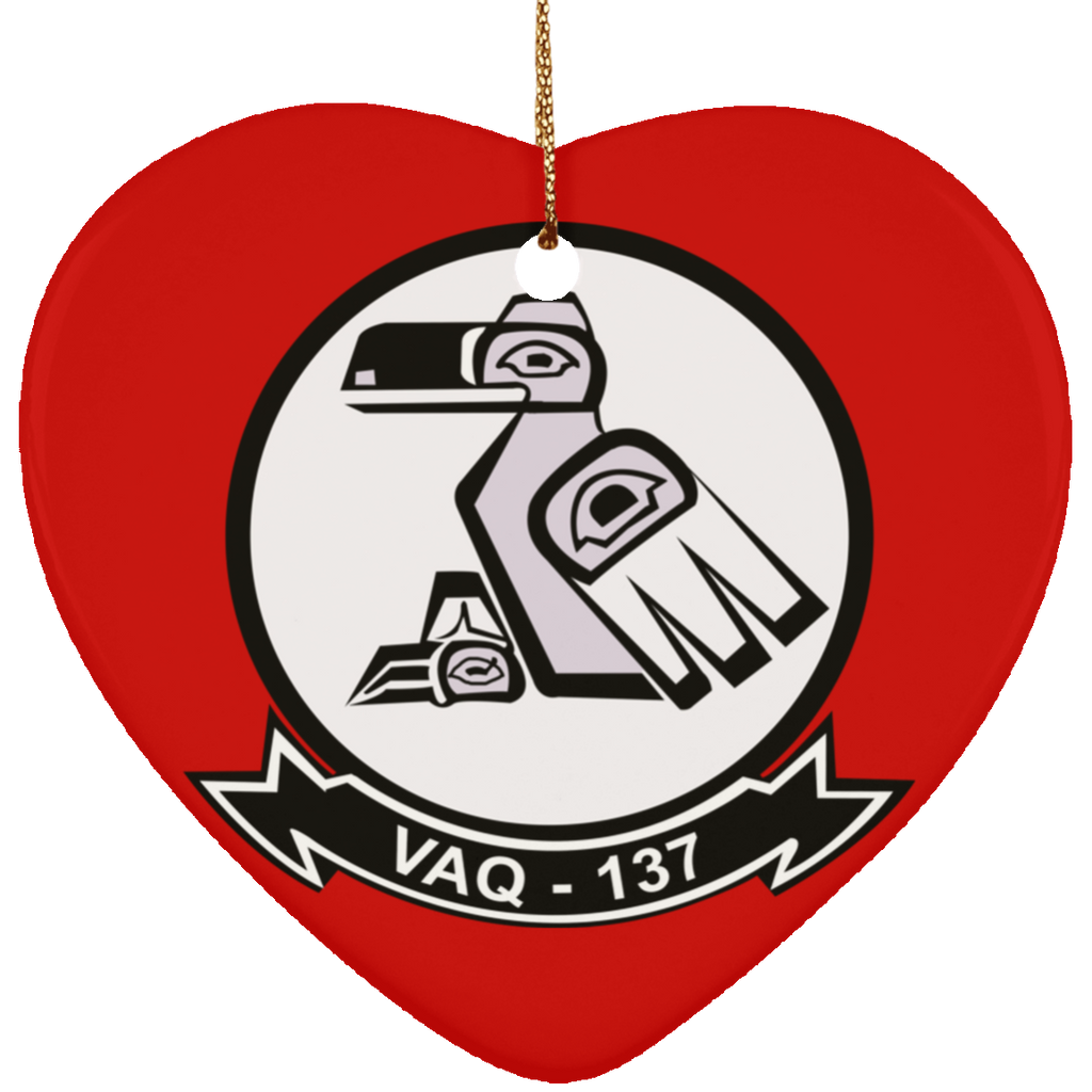 VAQ 137 1 Ornament - Heart