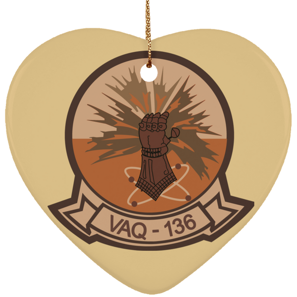 VAQ 136 2 Ornament - Heart