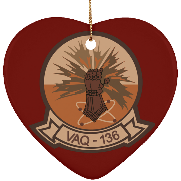 VAQ 136 2 Ornament - Heart