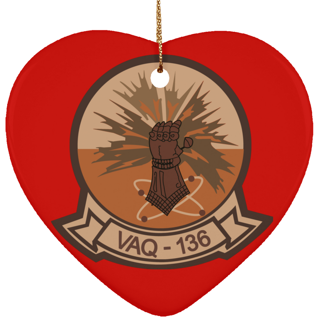 VAQ 136 2 Ornament - Heart