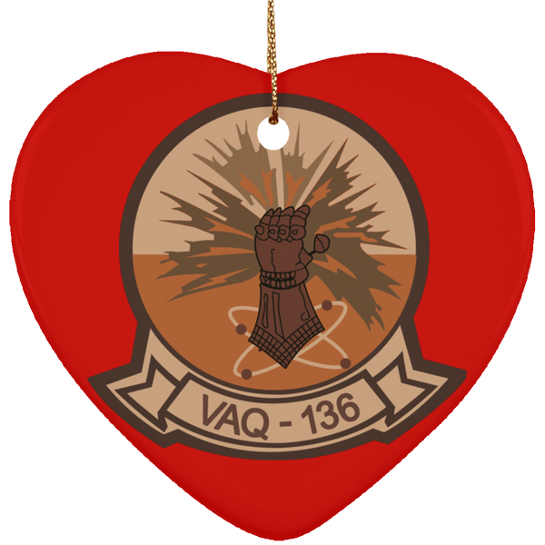 VAQ 136 2 Ornament - Heart