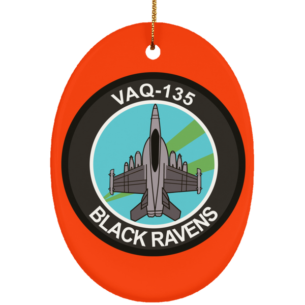 VAQ 135 5 Ornament - Oval