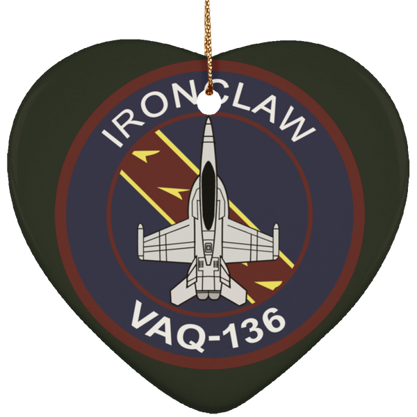 VAQ 136 5 Ornament - Heart