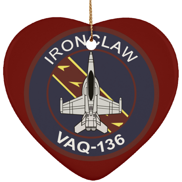 VAQ 136 5 Ornament - Heart