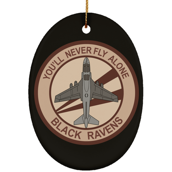 VAQ 135 2 Ornament - Oval
