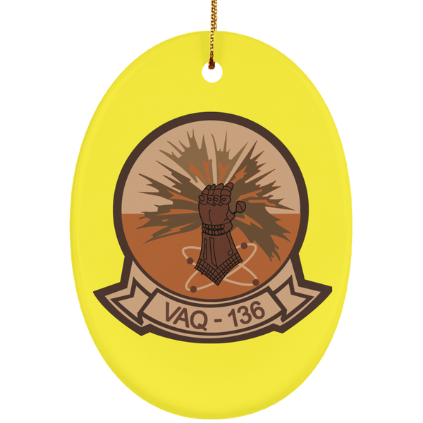 VAQ 136 2 Ornament - Oval