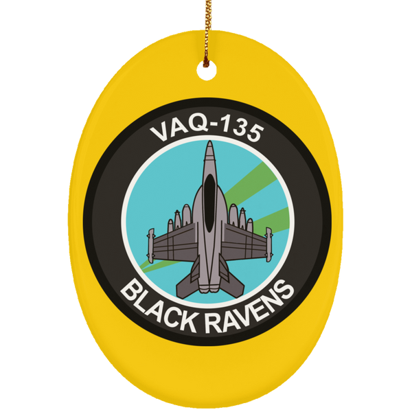 VAQ 135 5 Ornament - Oval