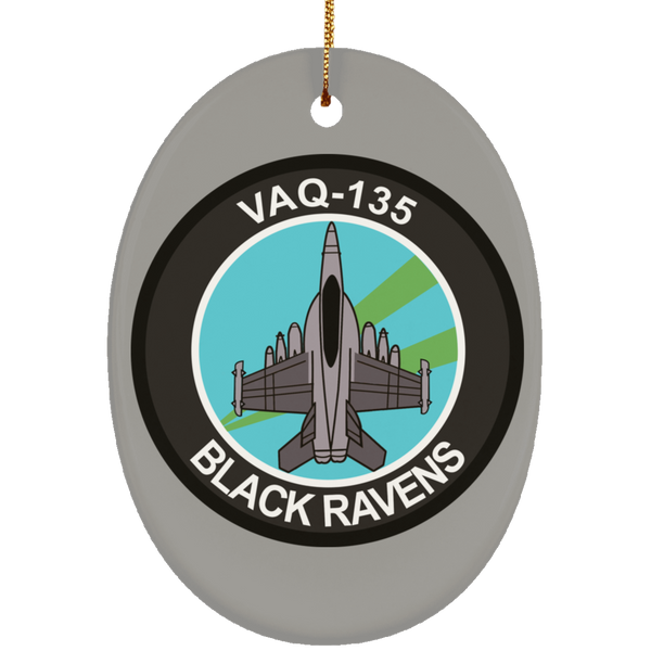 VAQ 135 5 Ornament - Oval