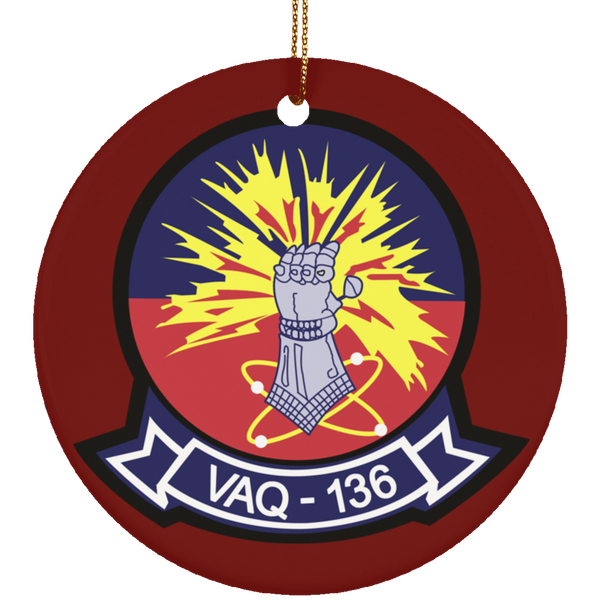 VAQ 136 4 Ornament - Circle