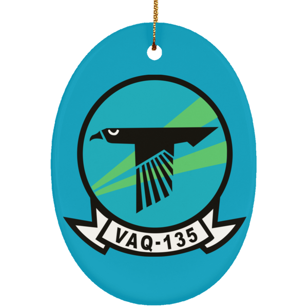 VAQ 135 1 Ornament - Oval