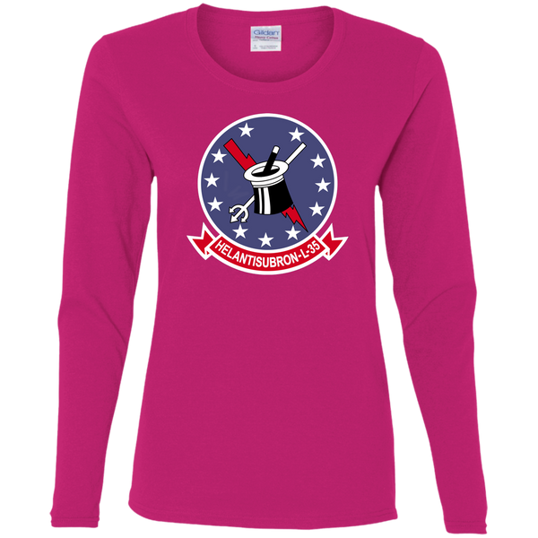 HSL 35 2 Ladies' Cotton LS T-Shirt