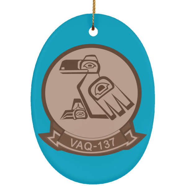 VAQ 137 2 Ornament - Oval