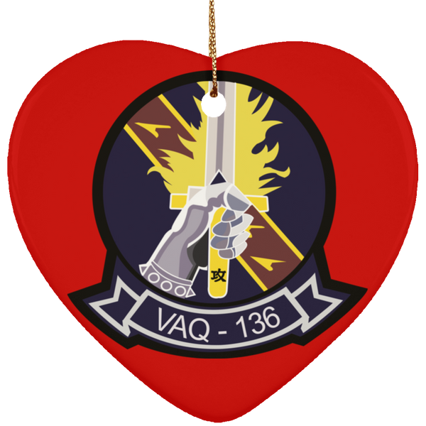 VAQ 136 1 Ornament - Heart